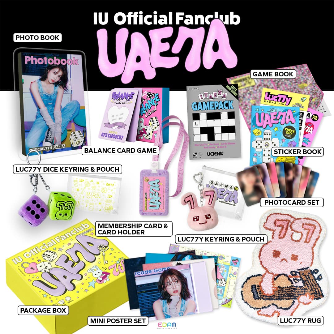 ＜UAENA＞ 7th OFFICIAL FANCLUB KIT Details